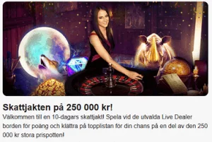 Nätcasino LeoVegas - Da Vincis skatt Skattjakten på 250 000 kr!