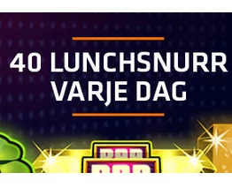 Nätcasino expekt - 40 lunchsnurr till dig! (freespins)