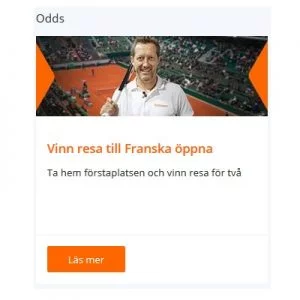 Tävla om VIP-Resa till Frankrike och French Open på Betsson!