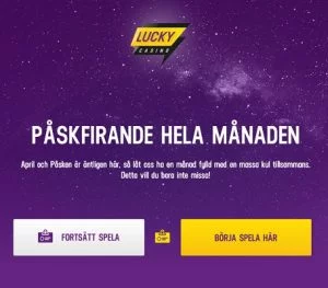 Hela 30 000 kr i prispotten hos LuckyCasino denna vecka!