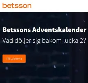 Betsson Julkalender 2019 är här!